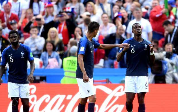 فرانسه به دومین برد در جام جهانی رسید