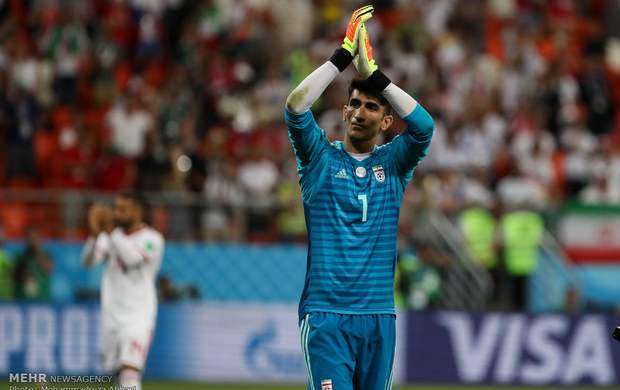 بیرانوند در رده نهم بهترین دروازه‌بان‌های جام جهانی