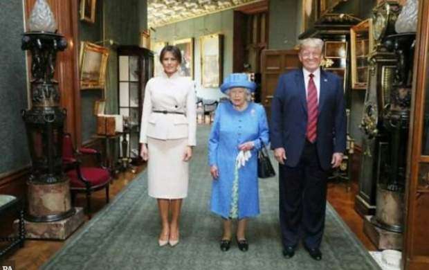 ترامپ با ملکه انگلیس دیدار کرد