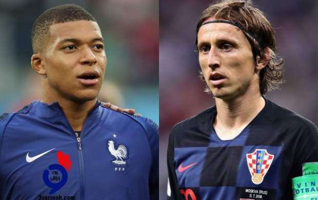 جام جهانی/خلاصه بازی فرانسه و کرواسی
