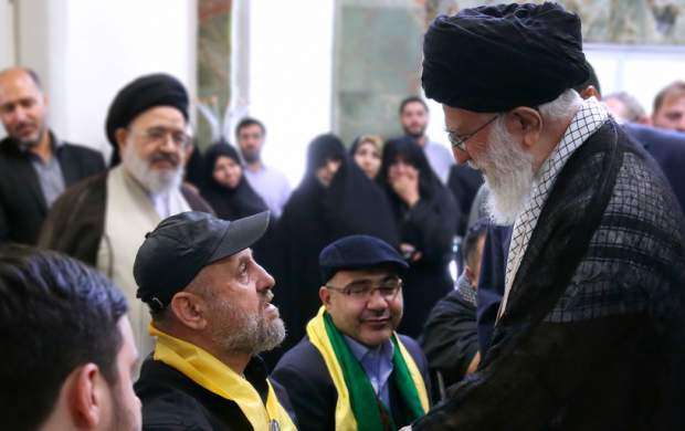 سخنان پدر یکی از شهدای حزب‌الله با رهبری