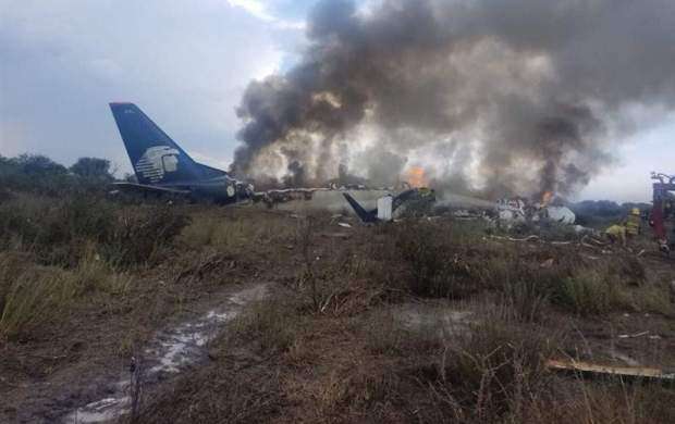سقوط هواپیما در شمال مکزیک با ۱۰۰ سرنشین