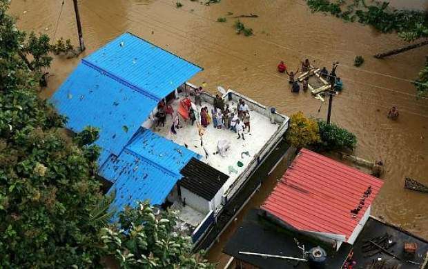 بیش از ۱۶۰ کشته در شدیدترین سیلاب هند