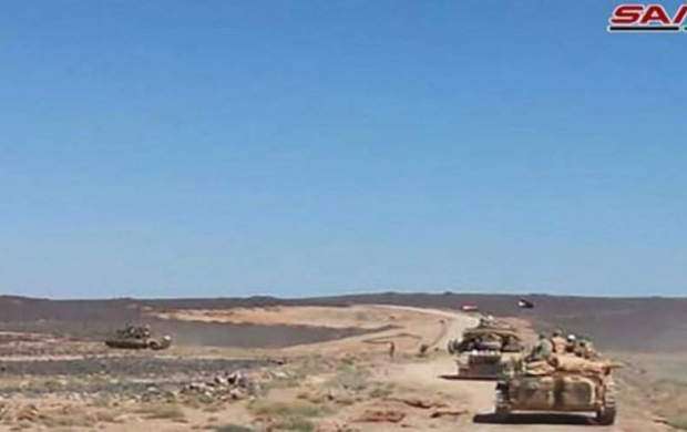 ۳۰ داعشی در چنگ ارتش سوریه در صحرای سویداء