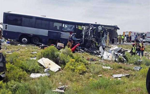 تصادف مرگبار اتوبوس در نیومکزیکو