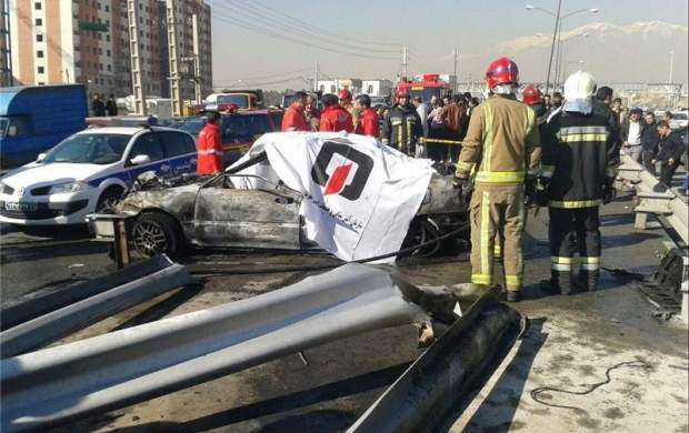 تصادف مرگبار در اتوبان تهران ـ کرج