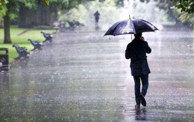 بارش پراکنده و وزش باد در برخی مناطق کشور