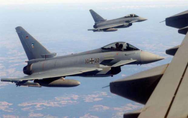 رزمایش هوایی ۳ کشور اروپایی علیه روسیه