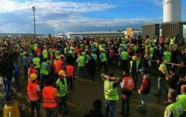 اعتصاب در فرودگاه سوم استانبول پیش از افتتاح آن