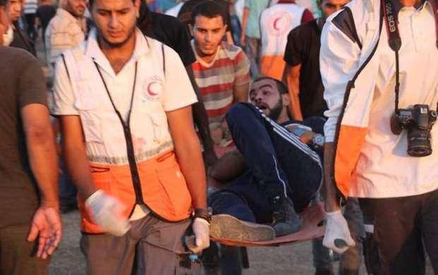 ۱۸ مجروح در تیراندازی نظامیان اسرائیلی در شرق غزه