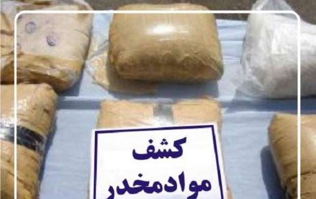 کشف بیش از ۱ تن انواع موادمخدر در ایرانشهر