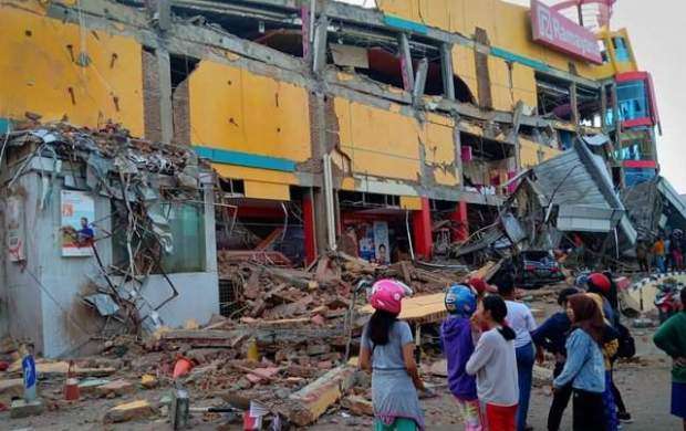 تلفات زلزله اندونزی به ۳۸۴ تن رسید