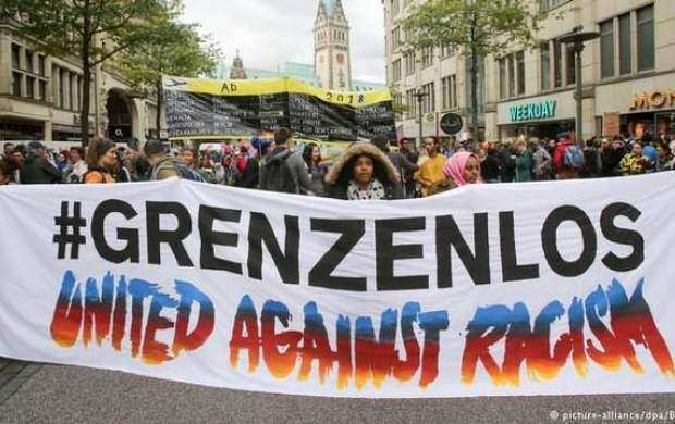 تظاهرات هزاران نفری در هامبورگ علیه نژادپرستی