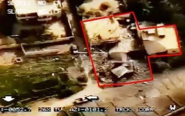 اولین تصاویر از محل اصابت موشک‌های سپاه