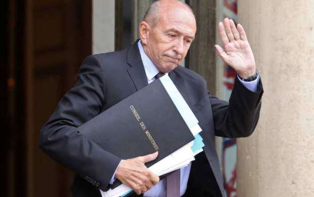 وزیر کشور فرانسه دولت مکرون را ترک کرد