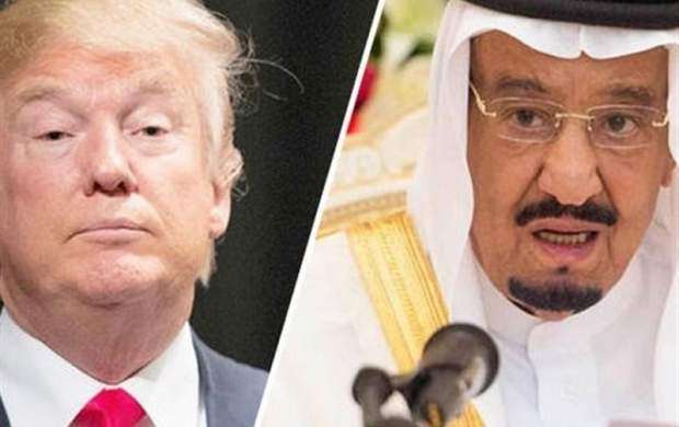 ترامپ دوباره شاه سعودی را تحقیر کرد