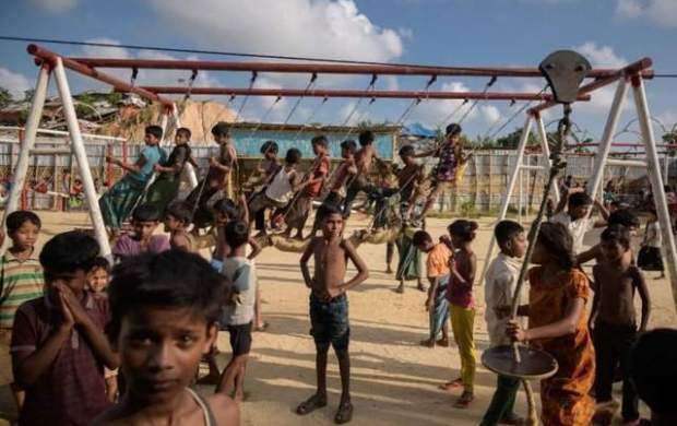 کودکان روهینجایی در بنگلادش به آموزش نیاز دارند