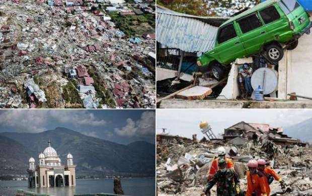 تلفات زلزله‌ اندونزی به ۱۶۴۹ کشته افزایش یافت