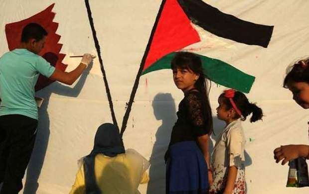 کمک ۱۵۰ میلیون دلاری قطر به غزه