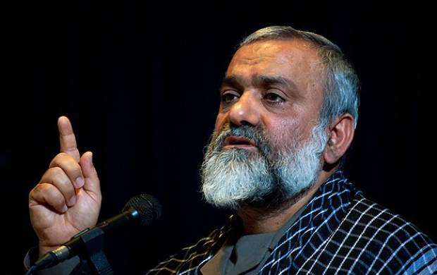 سردار نقدی: سلاح در مقابل ایران کارایی ندارد