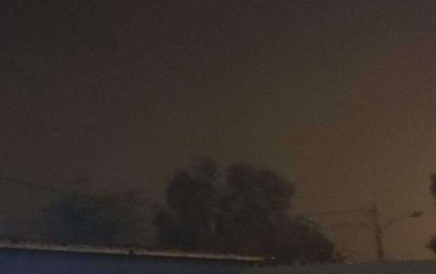 طوفان با سرعت ۷۵ کیلومتر در مرز مهران