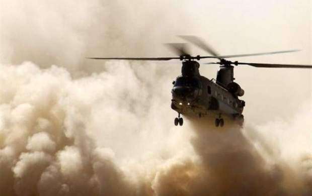 سقوط بالگرد نیروهای آمریکایی در شرق افغانستان