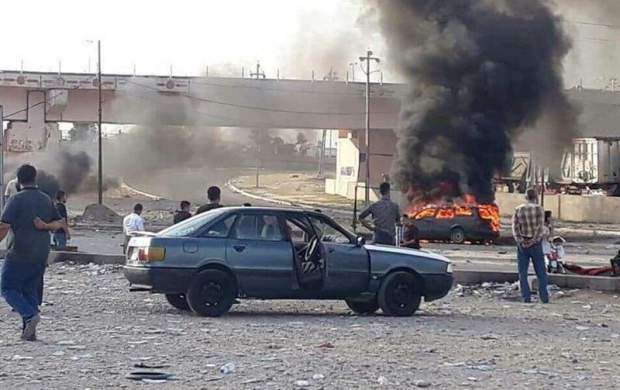 انفجار خودروی بمب‌گذاری شده در موصل