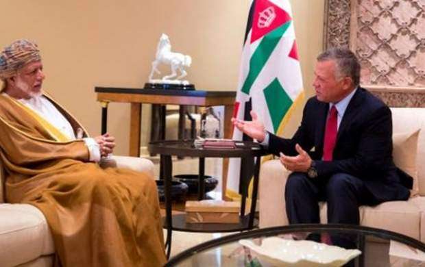 پیام مکتوب سلطان قابوس به شاه اردن