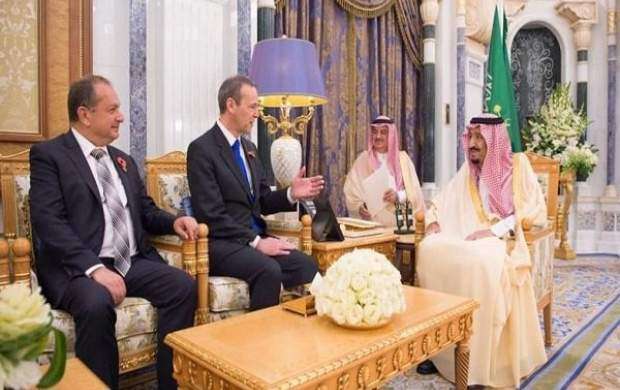 دیدار شاه سعودی با نماینده ویژه نخست‌وزیر انگلیس