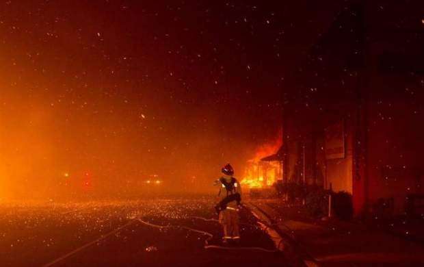 تلفات آتش سوزی کالیفرنیا به ۴۲ نفر رسید