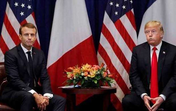 ماکرون: فرانسه که رعیت آمریکا نیست