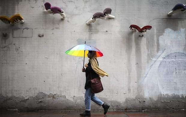 بارش باران ۱۱ استان کشور را دربر می‌گیرد