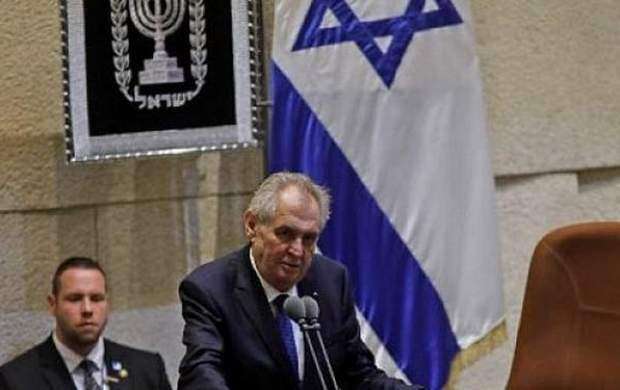 رئیس‌جمهور «چک» فلسطینی‌ها را «تروریست» نامید