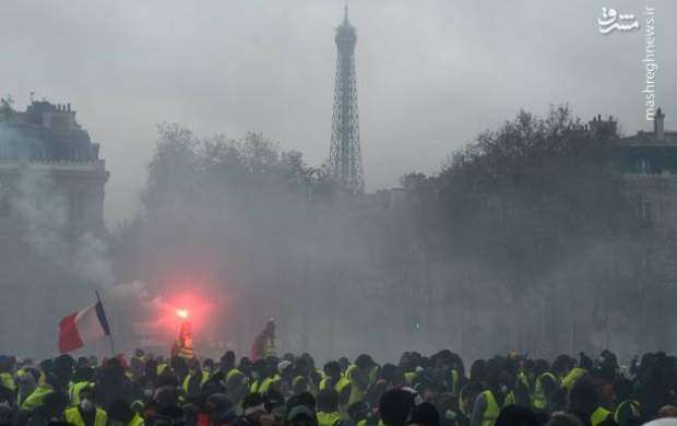 ماکرون: درگیری‌های پاریس غیر قابل قبول است