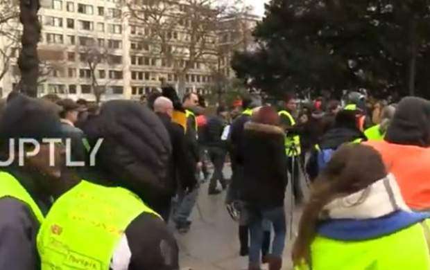 معترضان بلژیکی به خیابان آمدند