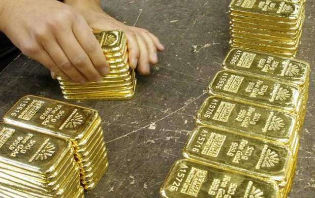قیمت طلا ۵.۴ دلار افزایش یافت