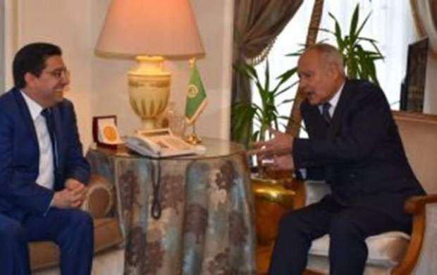 دیدار وزیر خارجه مغرب با دبیرکل اتحادیه عرب