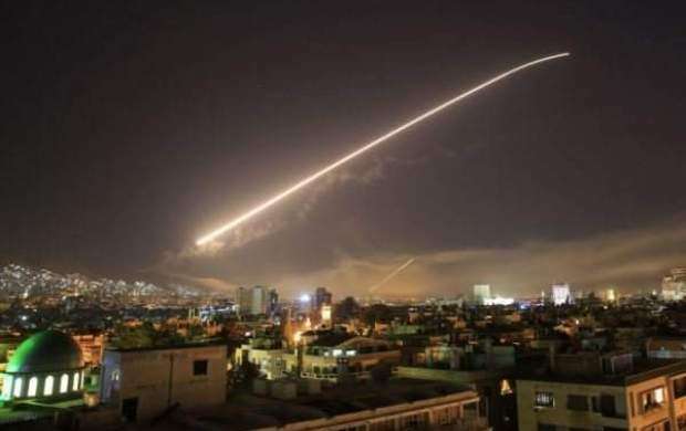 انبار گمرک فرودگاه دمشق هدف قرار گرفت