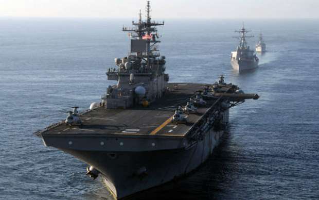 کشتی های جنگی آمریکا در راه سوریه