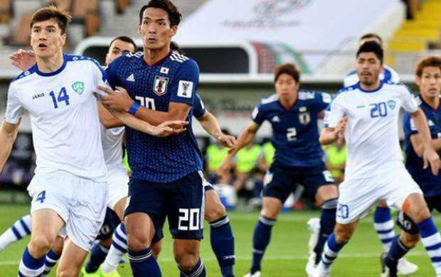 صعود ژاپن به عنوان صدرنشین با غلبه بر ازبکستان