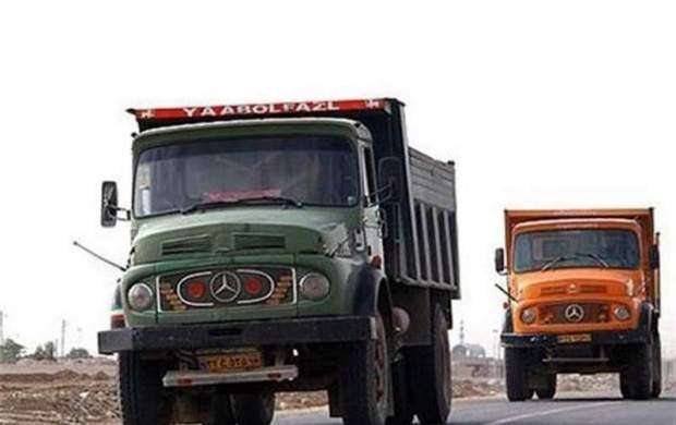 الزام کامیون‌های باربری به پرداخت عوارض در تهران