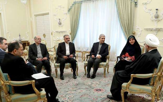 دیدار سفرای جدید ایران در 4 کشور جهان با روحانی