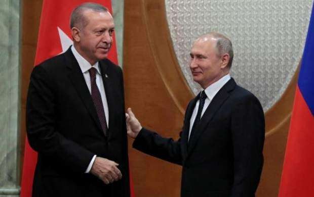 پوتین آب پاکی را روی دست اردوغان ریخت