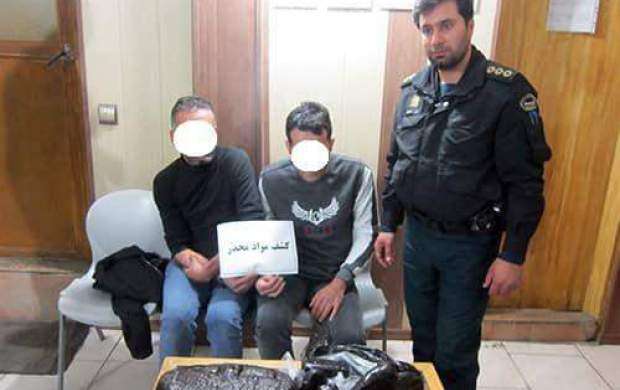 دستگیری ۲ قاچاقچی موادمخدر در بزرگراه یاسینی