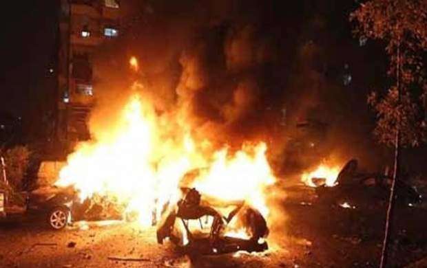 لحظه انفجار انتحاری در قاهره