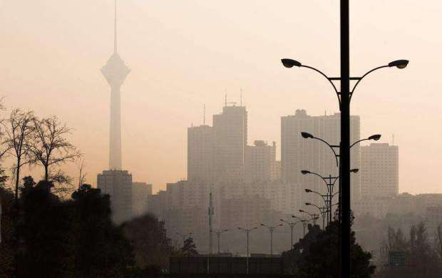 افزایش موقتی غلظت ذرات معلق در تهران