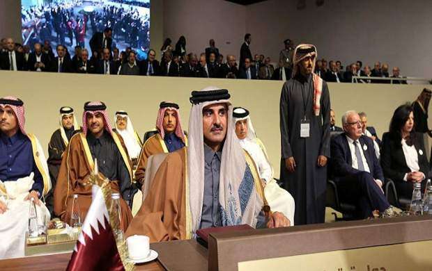 امیر قطر در نشست اروپایی‌ها و اعراب شرکت نمی‌کند