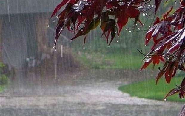 بارش باران در اکثر استان‌های کشور