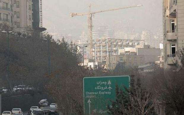 افزایش نسبی آلاینده‌ها در هوای امروز تهران