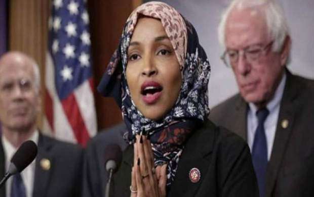 قانون گذاران آمریکایی علیه نماینده زن مسلمان